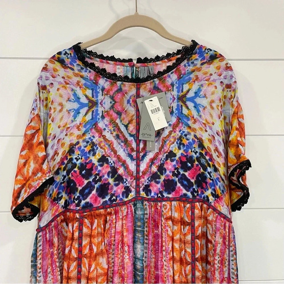 NWT Anthropologie Bl-nk Trudie Dress Large - Picture 9 of 14